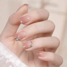 48800633356456 Nail Type, Nagel Tips, Bodycon Floral Dress, Nail Length, False Nail, Rhinestone Designs, Moon Design, Nail Supply, Nail Shapes