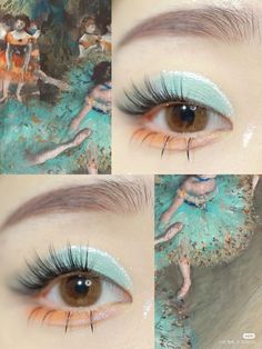 Makeup Asian Eyes, Makeup Asian, Anime Eye Makeup, Cute Eye Makeup, Graphic Makeup, Make Tutorial, Eye Makeup Designs, Dope Makeup