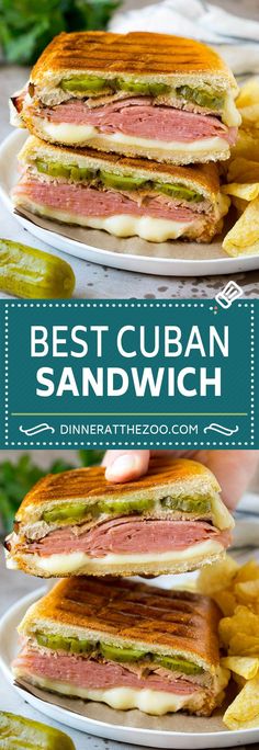 the best cuban sandwich recipe is made with fresh ingredients such as corn chips and avocado