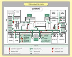 the floor plan for an emergency department