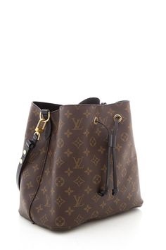 Louis Vuitton 2020 Brown/Black Monogram NeoNoe Bucket Bag. This item is in very good condition.Length: 10"Depth: 6.5"Height: 9.5" Brand = Louis Vuitton Color = Brown/Black Condition = Very Good Item Number: 23433-16 Item ID: 168355 Category: Bucket Bag Louis Vuitton 2020, Louis Bag, Used Louis Vuitton, Louis Vuitton Color, Bag Collection, Sierra Leone, Fendi Bags, Leather Hobo, Lv Bag