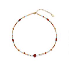 Red Beans Necklace – BHelmi