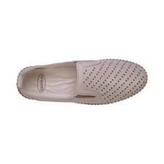 Step into elegance and comfort with the Amillie Leather Perforated Women's Flat. Crafted in Turkey with meticulous attention to detail, these flats exude sophistication. The perforated leather upper adds a touch of refinement to your look, while the leather lining offers a luxurious feel against your skin. Equipped with memory foam insoles, these flats provide exceptional cushioning and support, ensuring all-day comfort. The Turkish craftsmanship shines through in every stitch, making the Amilli Slip-on Flats With Perforated Toe Box, Leather Slip-ons With Perforated Toe Box, Comfortable Slip-on Flats With Perforated Toe Box, Comfortable Perforated Slip-on Flats, Comfortable Slip-on Flats With Perforations, Leather Slip-on Flats With Perforated Toe Box, White Leather Flats With Perforated Toe Box, Slip-on Perforated Closed Toe Flats, Perforated Slip-on Closed Toe Flats