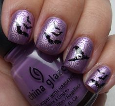 Love these! Nagel Stamping, Finger Nail Art, Holiday Nail, Best Nail Art Designs