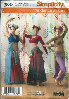 an image of three women dancing on the cover of simply dance studio magazine, which is in color