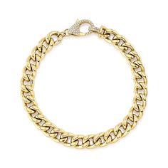 This exquisite bracelet features a classic cuban link design, meticulously crafted to perfection by our skillful artisans. The clasp is adorned with 0.25 carats of dazzling round brilliant cut diamonds for a touch of sophistication and shine. The warm glow of the yellow gold enhances the sparkle of the diamonds, creating a luxurious and versatile piece that is perfect for a casual wear or adding uniqueness to a night outfit. Enjoy the new piece in your exquisite collection! Contemporary Fine Jewelry, Gold Link Bracelet, Jewelry Brand, Touch Of Gold, Bracelet Clasps, Round Brilliant Cut Diamond, Shine Bright, Pave Diamonds, Jewelry Branding