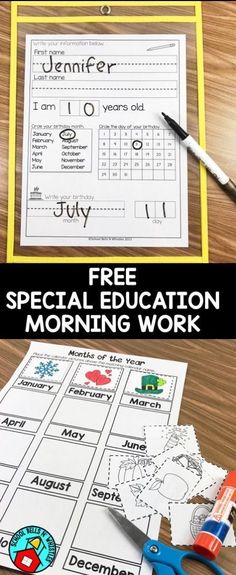 the free printable worksheet for beginning and ending