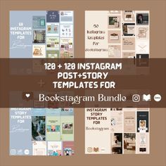 the instagramr templates bundle for books and magazines