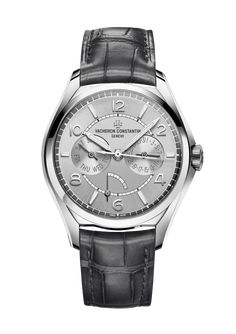 Vacheron Constantin Fiftysix - 4400E/000A-B437 Classic Formal Watch Accessories With Day-date Display, Luxury Black Watch With Day-date Display, Modern Formal Watch With Day-date Display, Classic Leather Watches With Day-date Display, Modern Watch Accessories With Day-date Display For Formal, Modern Watch Accessories With Day-date Display For Formal Occasions, Luxury Business Watches With Day-date Display, Modern Business Watches With Day-date Display, Timeless Formal Watches With Day-date Display