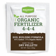 organic fertilizer 4 - 4 - 4 for dry pellets from root rocket