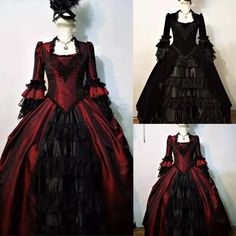 Victorian Gothic Vintage Quinceanera Dresses Satin Lace Vintage Prom Party Gowns.  "This pin contains affiliate links, which means I may earn a commission at no cost to you extra for you". 
 #affiliate #advertising" Gothic Quinceanera, Black Quinceanera Theme, Victorian Prom Dress, Vampire Ball, Vampire Dress, Gothic Dresses, Victorian Dresses, Ballroom Gowns, Gothic Costume