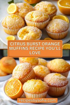 citrus burst orange muffins recipe you'll love