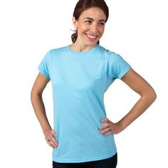 This is an example of a short-sleeve tee (or T-shirt). Thrift Shopping, T Shirt Women, White Undershirt, Short Sleeve Tee, For Everyone, Everyday Wear, Womens Shirts, Socks