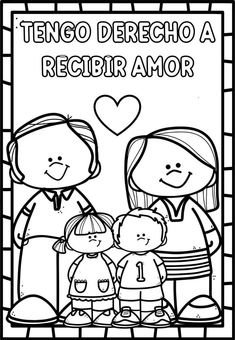 a coloring page with the words,'tego dereco a regir amor '