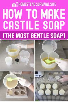 how to make castle soap the most gentle soap