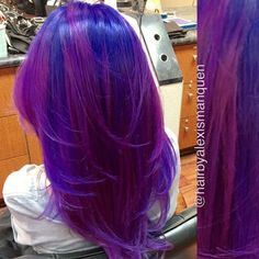 Purple And Blue Hair Ideas, Navy Blue And Pink Hair, Blue Hair With Purple Highlights, Blue And Pink Hair Ideas, Pink Blue Purple Hair, Blue Purple Pink Hair, Pink And Purple Hair Ideas, Pink Purple Blue Hair