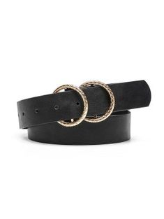 They are beautiful, lovable and affordable. You deserve it! Funky Accessories, Ladies Accessories, Belt Length, Women Best, Double Ring, Belt Black, Buckle Belt, Beauty Collection, Beauty Items