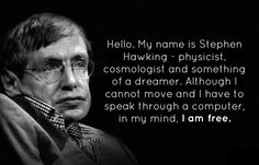 stephen hawking quote about expectations