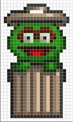 an image of the grin face in pixels