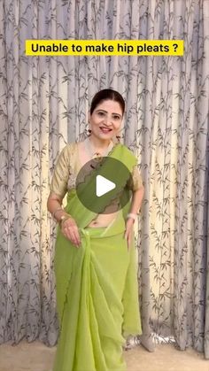 Necklace With Saree, Different Ways To Style A Saree, Saree Stitching, Hip Pleats Saree, How To Wear Saree In Different Style, Saree Designing Ideas, Jewelry For Saree, How To Tie A Saree, Saree Tips