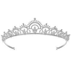 PRICES MAY VARY. ♕ Every queen deserves a crown - All women deserve to experience the feeling of being a queen or princess on important occasions. The design of this crown integrates classic and contemporary fashion elements, possessing both the noble air of the royal family and meeting the aesthetic requirements of modern fashion. Every detail of it has been elaborately carved and polished, demonstrating an extraordinary craftsmanship in terms of both the overall shape and local decorations. ♕A Crowns For Women, Wedding Tiaras, Crown For Women, Brother And Sister Love, Bride Tiara, Gold Tiara, Royal Queen, Wedding Tiara, Tiaras And Crowns