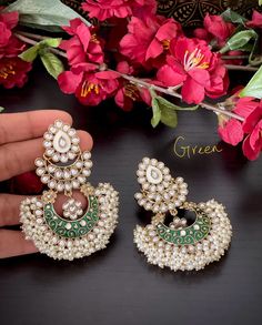 Make your self look pretty in these trendy Mehendi plated kundan  pearl earrings The weight of the earrings is 1.8 oz. Product care: Avoid contact with Chemicals such as Perfumes or any Sprays. Prevent the Jewellery from the water. Use Butter Paper or Cotton Cloth to store your Jewelry for a longer Product life. Butter Paper, Jewellery Board, Earrings Trendy, Traditional Earrings, Jewelry Boards, How To Look Pretty, Chemicals, Jewelry Earrings Dangle, Dream Wedding