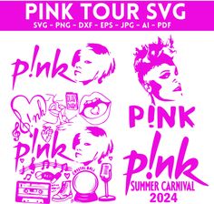 Carnival Signs, Crafting Gifts, Pink Fan, Summer Carnival, Pink Singer, Pink Head, Pink Tour, Pink Summer, Craft Gifts