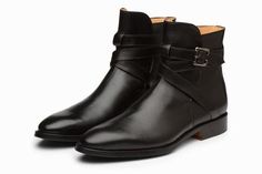 <p>Shoes+Detail</p> ++++++++++++++++++++<p><strong>Upper:</strong>+High+Quality<span+style="color+:#539B00">+Calfskin+Leather+Suede</span></p> <p><strong>Inner:</strong>+soft+leather</p> <p><strong>Sole:</strong>Leather<span+style="color:red"></span></p> <p><stron... Quality Leather Boots, Jodhpur Boots, Custom Design Shoes, Black Shoe, Handmade Leather Shoes, Leather Shoes Men, Jodhpur, Shoes Shop, Handmade Leather