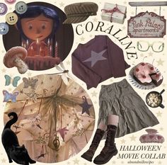 Twee Outfit Aesthetic, Coraline Outfit, Coraline Core, Coraline Aesthetic, Things To Wear, Coraline Jones, Tiny Prints, Alternative Outfits