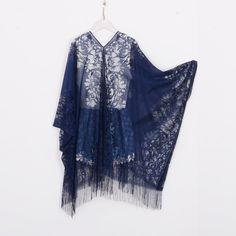 Welcome to my shop, I am in China. It will need around 30 days for international orders. Please consider the time when placing order. Long bohemian kimono,perfect for a casual day out or as a swimsuit cover up. Material: polyester soft fabric One size fit all: Width: 47 inches (120cm) Side length: 46 inches (117cm) Back length:36 inches (92 cm) CARE: Wash gently by hand in cold water. Single wash. Don't press! Hang to dry. Maybe you will like other items in my shop, find them here: https://www.e Blue Bohemian Long Kimono, Blue Flowy Long Kimono, Oversized Blue Bohemian Kimono, Blue Hippie Kimono For Beach Cover-up, Blue Bohemian V-neck Kimono, Kimono Shrug, Kimono Beach, Dress Kimono, Bohemian Kimono