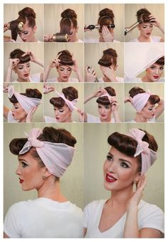 http://rockabillyclothingstore.com/rockabilly-shoes/ Cabelo Pin Up, Vintage Hairstyle, Vintage Hairstyles Tutorial, Makeup Tip, Pin Up Hair