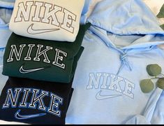 #Embroidered #Activewear #Regular #Pullover #Nike #Hoodie #GildanHeavyBlend #Sweatshirt #vinatagedesign Nike Hoodie Outfit, Nike Hoodie Men, Custom Embroidered Sweatshirt, Nike Custom, Vintage Nike Sweatshirt, Nike Crewneck, Trendy Hoodies, Nike Pullover, Guys Clothing Styles