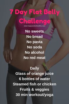 Workout Flat Stomach, 30 Day Fitness Challenge, Ab Training, Belly Challenge, Workout Morning, Flat Belly Challenge, Killer Ab Workouts, 6 Pack Abs Workout, Challenge Fitness