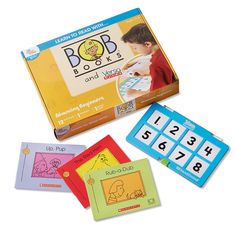 the board game is set up to teach children how to read and write numbers with matching cards