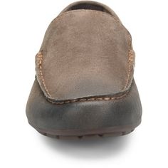 Born Mens Allan Loafer Taupe Suede BM0000917 Lightweight Slip-On 10 M A slip-on style like this is so comfortable and versatile that it can be worn year-round. The high traction lightweight flexible rubber driver bottom makes the ALLAN a must have with any wardrobe. Soft hand-finished leather or suede leather upper Breathable soft fabric suede lining Leather covered footbed with extra foam for added comfort High traction flexible lightweight rubber outsole Opanka hand crafted construction Heel H Casual Outdoor Loafers With Plain Toe, Casual Slip-ons With Leather Footbed And Moc Toe, Casual Plain Toe Loafers For Outdoor, Rugged Brown Slip-on Loafers, Casual Slip-on Moccasins With Plain Toe, Casual Moccasins With Cushioned Footbed, Casual Brown Moc Toe Slip-ons, Casual Slip-on Moccasins With Ortholite Insole, Casual Loafers With Cushioned Footbed And Moc Toe