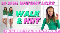 Walk at Home 🔥 Walking Exercise for Weight Loss 🔥 10 Minute Walking Workout - Daily Workout at Home Hiit Moves, Walk The Weight Off, 7 Min Workout, Reduce Belly Fat Workout, Indoor Walking, Workout Daily