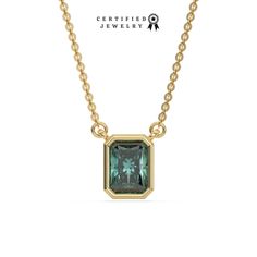 Fancy Green Radiant Solitaire Diamond Necklace made with a fancy Green radiant cut diamond in bezel setting with adjustable chain. Details: - Made to Order- Diamond Weight: 1.00 CT, 1.50 CT, 2.00 CT, 2.50 CT, 3.00 CT- No of Diamonds: 1- Diamond Cut: Radiant- Diamond Type: Lab Grown Diamond (CVD, HPHT)- Diamond Clarity: VS - Diamond Color: Fancy Green- Setting Type: Bezel- Chain Length: 14-18 Inch- Metal Type: 14K Solid Gold,18K Solid Gold- Choice of Gold Color: Yellow Gold, White Gold, Rose Gold Single Diamond Necklace, Solitaire Necklace, Diamond Solitaire Necklace, Halo Earrings, Halo Earrings Studs, Radiant Cut Diamond, Solitaire Necklaces, Necklace Green, Vs Diamond