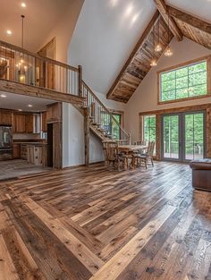 Barndominium Foyer, Dream House Country, Aesthetic Farm, Ranch House Decor, Dream Life House, Unique House Design, Cottage Plan, Western Homes