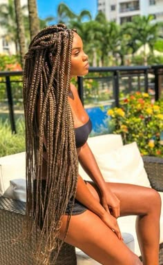 Blonde Afro, Jumbo Box Braids, Long Box Braids, Box Braids Styling, Girls Hairstyles Braids, Girls Braids