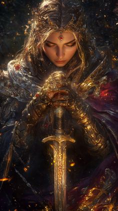 In a realm where fantasy and reality intertwine, a majestic dragon envelops two women in an aura of mystique and power. Their armor, adorned with intricate details, glistens with hues of twilight, reflecting the dragon’s shimmering scales. These women, guardians of the ethereal beast, exude strength and grace. The image captures the fierce beauty of their bond—a fusion of dragon’s might and women’s resilience—creating a tableau that transcends the ordinary into the extraordinary. Woman In Armor Drawing, Woman In Armor Art, Woman Worrier, Dragon Warrior Art, Dungeons And Dragons Artwork, Warrior Woman Aesthetic, Dragon Shapeshifter, Woman Warrior Aesthetic, Warrior Women Art