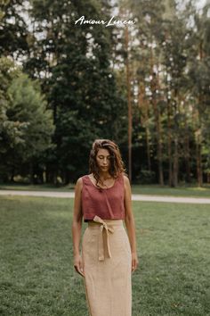 Wrap Linen Skirt: A boho style and minimal aesthetics. This skirt, adorned with a charming bow, is your ticket to effortless elegance. It's the go-to choice for fall looks for women, whether you're embracing casual chic or seeking the perfect party look. Perfect for work or a Christmas outfit idea. IRIS is not just a trendy fall outfit; it's the ideal choice for fall weddings, date nights. Add this piece to your capsule wardrobe and enjoy free shipping on orders over $100! Summer Long Wrap Skirt With Tie Waist, Summer Asymmetrical Wrap Skirt With Tie Waist, Fitted Linen Wrap Skirt With Lining, Summer Lined Pencil Wrap Skirt, Elegant Summer Wrap Skirt With Tie Waist, Chic Asymmetrical Linen Skirt, Fitted Linen Maxi Skirt, Beige Midi Wrap Skirt For Summer, Summer Flared Skirt With Tie Waist