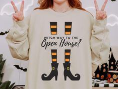 The perfect fun & spooky vibe for any stylish Real Estate Agent or Broker! It's made from a medium-heavy 50/50 cotton-poly fabric blend, perfect for easy layering when it gets chilly or throw it on alone for comfort. This witchy fall open house real estate agent shirt makes a great Halloween gift for any real estate professional, real estate broker, real estate agent or future realtor. We think the cozy sweatshirt has all the qualities your favorite realtor could ever want for Halloween.  Ideal Fall Open House, New Real Estate Agent, Witchy Fall, House Real Estate, Funny Clothes, Open House Real Estate, Witch Costumes, Realtor Marketing, Halloween Sweater