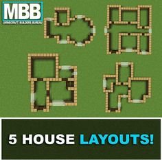 the 5 house layouts are shown in this game, and it is easy to use