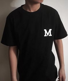 T-shirt with initial  Black t-shirt with white initial/ White t-shirt with black initial Initial A-Z (Regular or Calligraphy) Send message to seller for choice of initial and the type (regular or calligraphy) Casual Black T-shirt With Monogram Print, Casual Crew Neck T-shirt With Monogram Print, Tan Graphic Tee With Letter Print, Streetwear Monogram Print Short Sleeve T-shirt, Basic Black T-shirt With Letter Print, Short Sleeve Monogram Print T-shirt For Streetwear, Monogram Print Short Sleeve T-shirt For Streetwear, Tan Short Sleeve T-shirt With Letter Print, Graphic Tee With Monogram Print And Short Sleeves