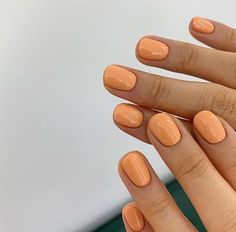 Orange Nail, Nails Yellow, Nagellack Trends, Her Nails, Nails Summer, Pastel Nails, Orange Nails