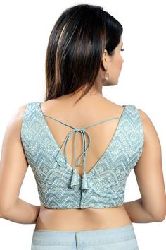 Product Features: Blouse Color: GREY Blouse Fabric: Art Silk Blouse Work: Solid Blouse Closure: Back Open Blouse Type: Padded Blouse Sleeves Type: Sleeveless Blouse Neck Type: V-Neck Product type: Saree Blouse Occasion: Partywear Disclaimer: There will be slight difference in digital to actual image Hexagon Neck Blouse, Back Open Blouse, Sleeveless Saree Blouse, Sleeveless Saree, Saree Jacket, Saree Jacket Designs, Sleeveless Blouse Designs, Sleeveless Blouse Saree, Indian Kurtis