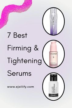 I tested skin-tightening serums that promise to lift and firm saggy skin. And these are the best skin tightening serums for the face! Diy Night Cream Anti Aging Facial Serum, Skin Tightening Serum, Best Skin Tightening Products For Face, Skin Firming Face, Face Skin Tightening, Saggy Face, Best Face Serum