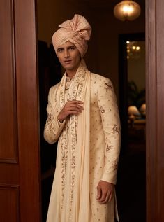 Embroidered Sherwani, Zardosi Work, Sherwani For Men, Add Sleeves, Vacuum Storage, Indian Wedding Wear, Wear Store, Gold Hand, Fashion App