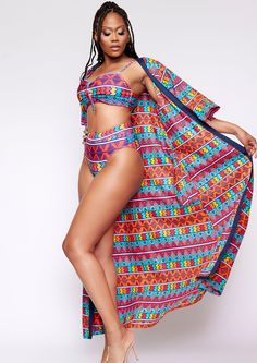 Multicolor Bandeau Swimwear For Pool, Bold Print Swimwear For Vacation Beachwear, Bold Print Beachwear Swimwear For Vacation, Bold Print Swimwear For Vacation, Multicolor Bandeau Swimwear For Beach, Vibrant Triangle Top Swimwear For Festivals, Beachwear Multicolor Bandeau Swimwear, Bold Multicolor Swimwear For The Beach, Summer Festival Bandeau Swimwear