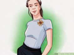 How to Wear a Brooch: 13 Steps (with Pictures) - wikiHow